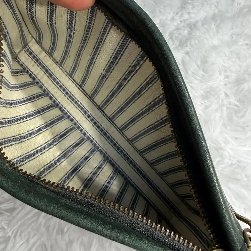 Vintage Coach Chunky Case Style 7165 Bottle Green